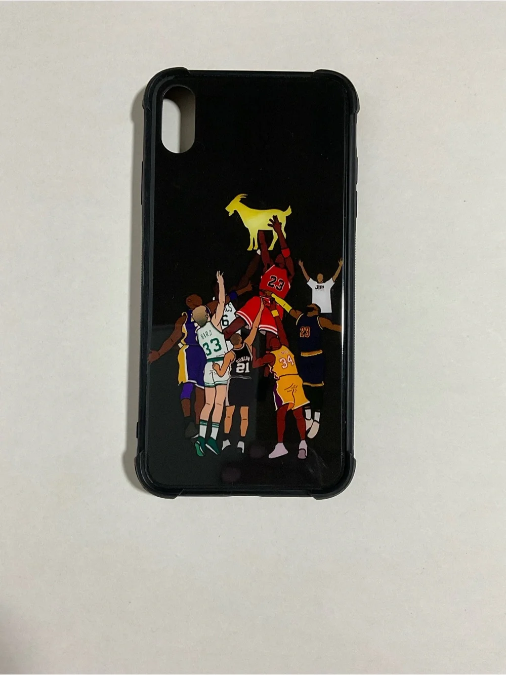 Basketball Legends including Michael Jordan The GOAT iPhone XS Max Case